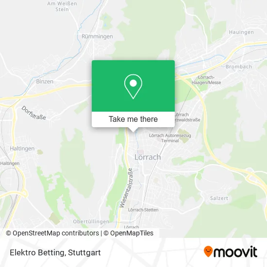 Карта Elektro Betting