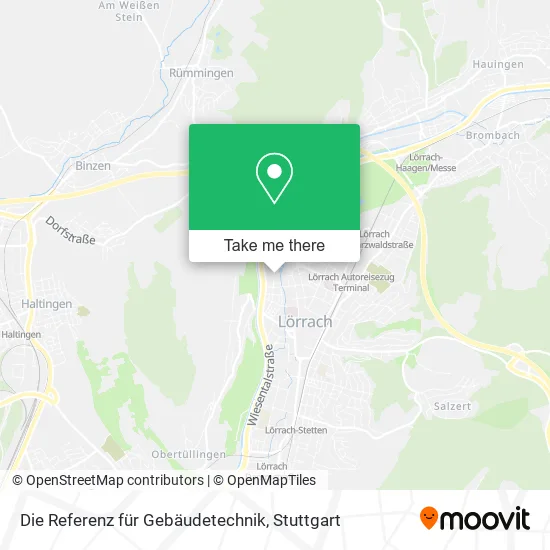 Карта Die Referenz für Gebäudetechnik
