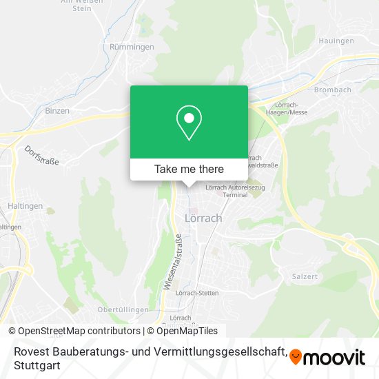 Rovest Bauberatungs- und Vermittlungsgesellschaft map