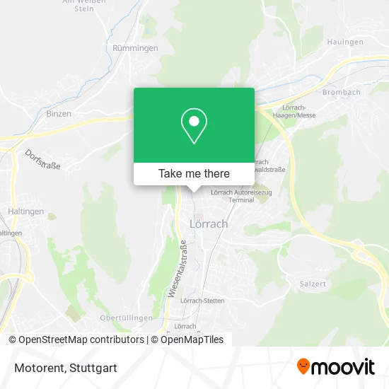 Карта Motorent