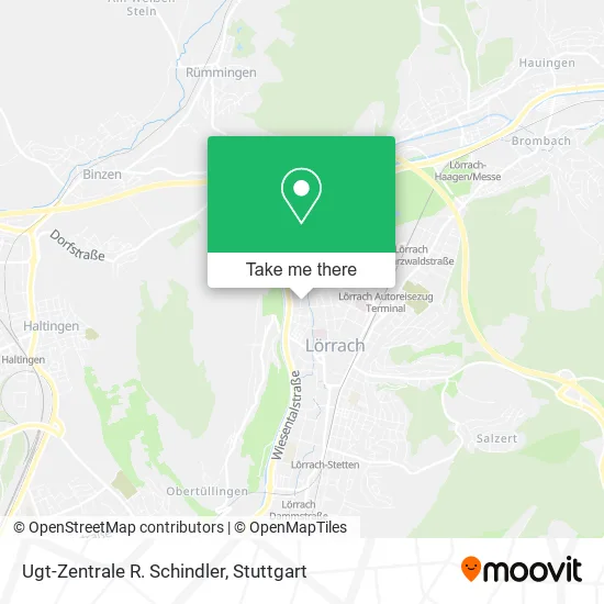 Карта Ugt-Zentrale R. Schindler
