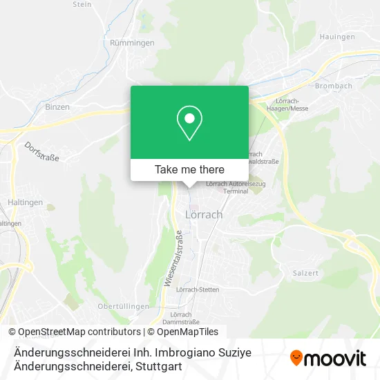 Änderungsschneiderei Inh. Imbrogiano Suziye Änderungsschneiderei map