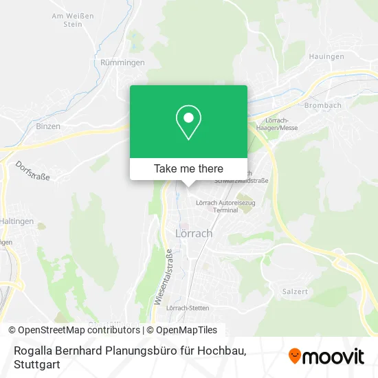 Карта Rogalla Bernhard Planungsbüro für Hochbau