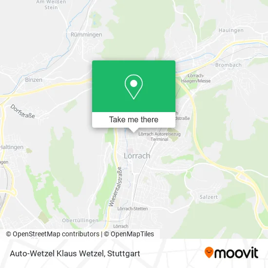 Карта Auto-Wetzel Klaus Wetzel