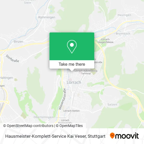 Карта Hausmeister-Komplett-Service Kai Veser