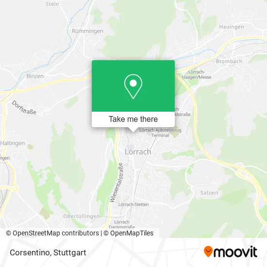 Карта Corsentino