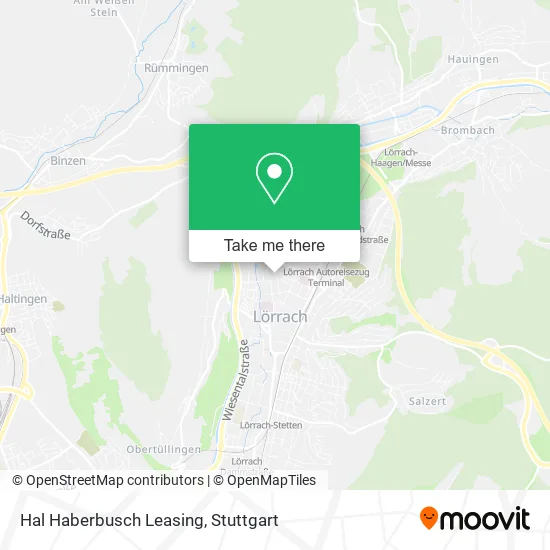 Карта Hal Haberbusch Leasing