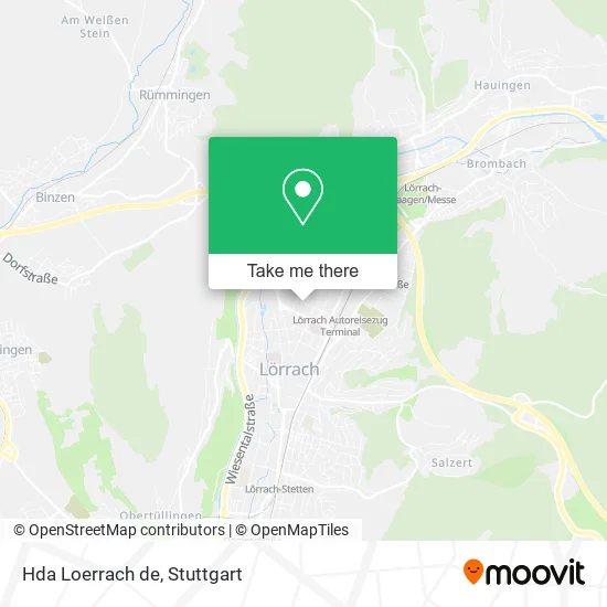 Карта Hda Loerrach de