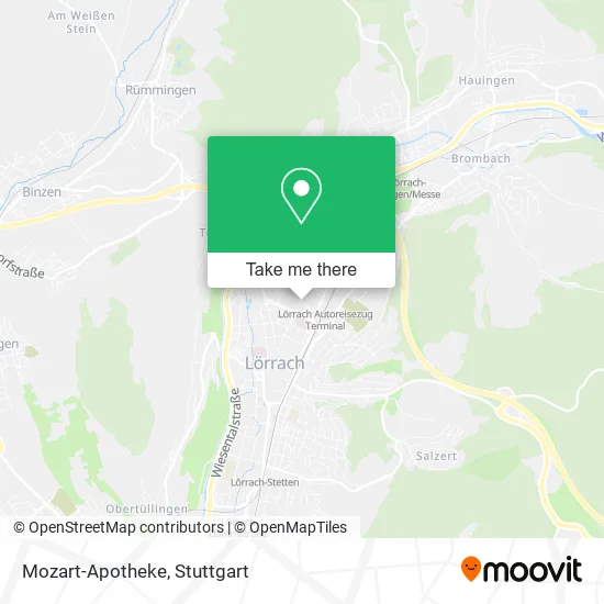 Карта Mozart-Apotheke