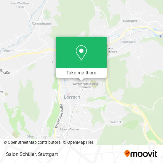 Карта Salon Schüler