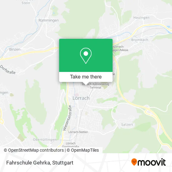 Карта Fahrschule Gehrka