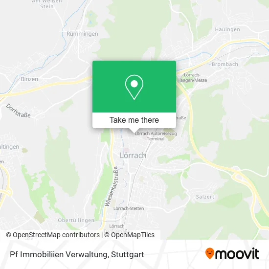 Карта Pf Immobiliien Verwaltung
