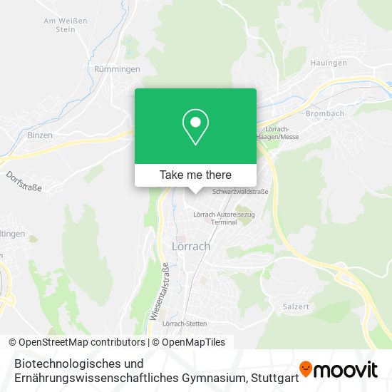 Biotechnologisches und Ernährungswissenschaftliches Gymnasium map