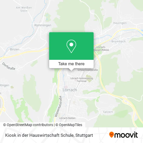 Карта Kiosk in der Hauswirtschaft Schule