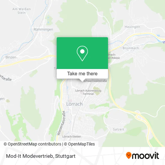Карта Mod-It Modevertrieb