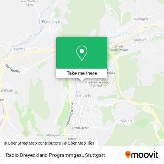 Radio Dreyeckland Programmges. map