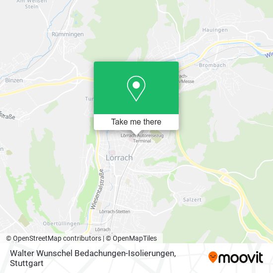Карта Walter Wunschel Bedachungen-Isolierungen