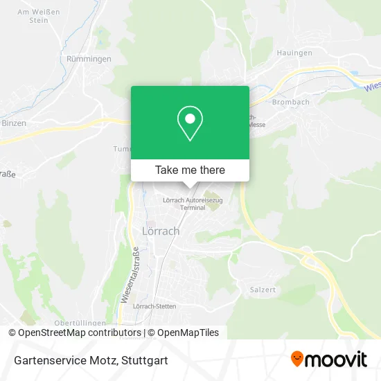 Карта Gartenservice Motz