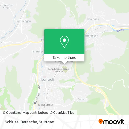Карта Schlüsel Deutsche