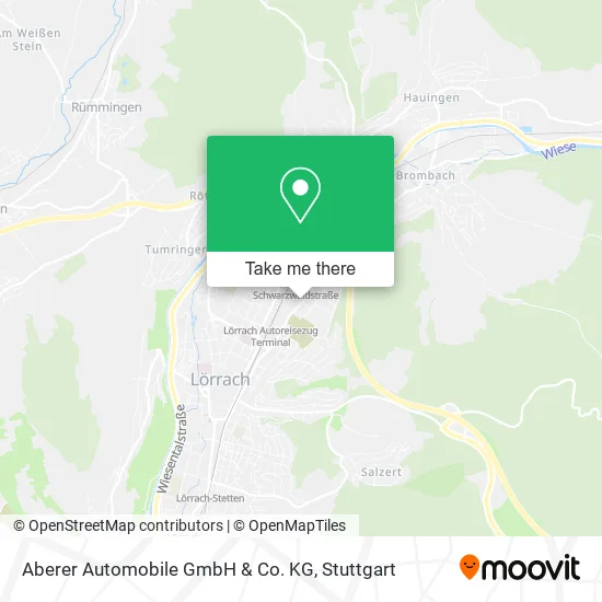 Карта Aberer Automobile GmbH & Co. KG