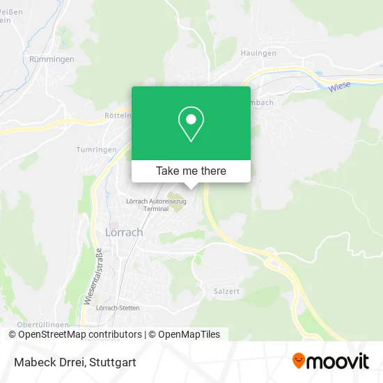 Карта Mabeck Drrei