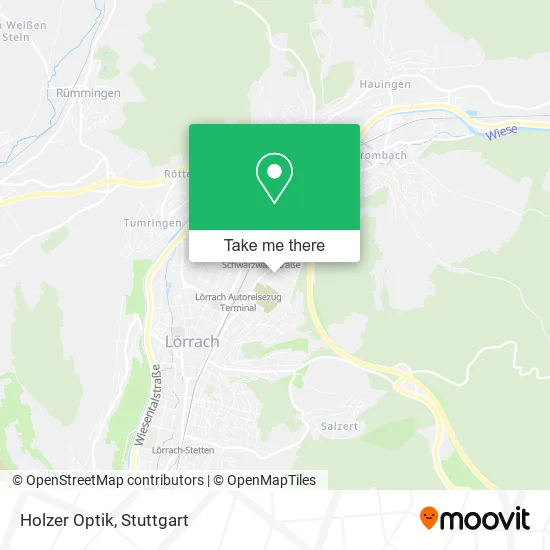 Holzer Optik map