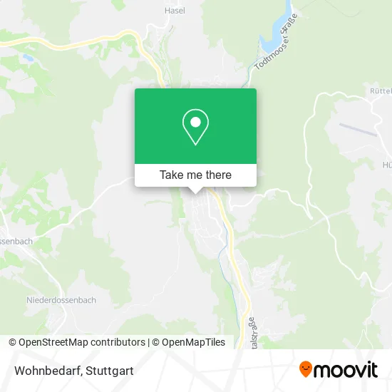 Карта Wohnbedarf