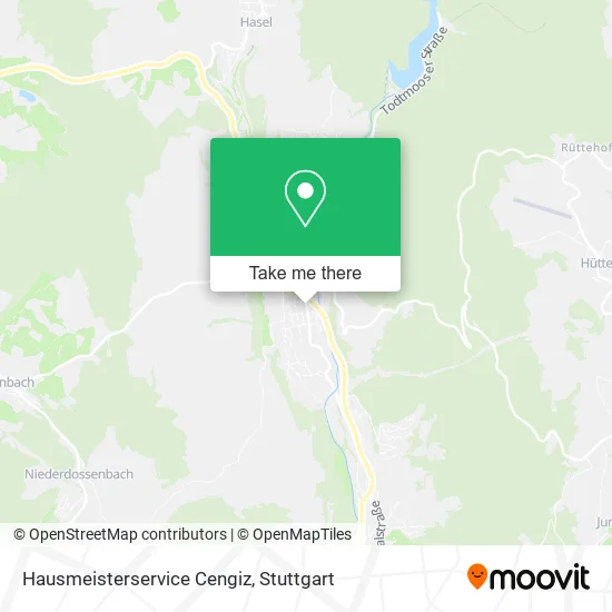 Карта Hausmeisterservice Cengiz