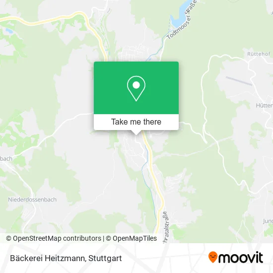 Карта Bäckerei Heitzmann