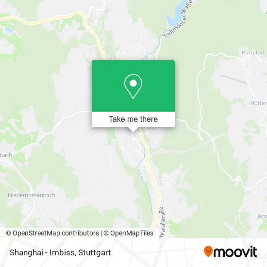 Карта Shanghai - Imbiss