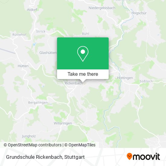 Карта Grundschule Rickenbach