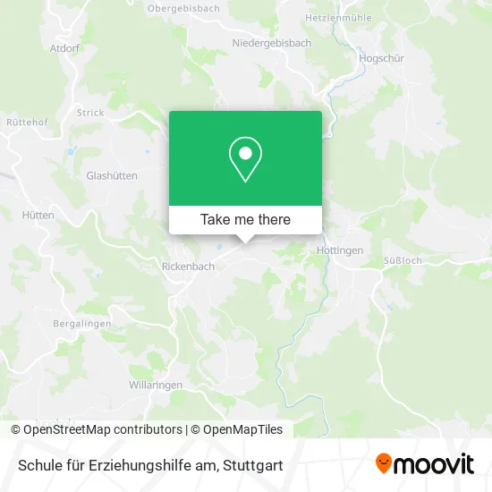 Карта Schule für Erziehungshilfe am