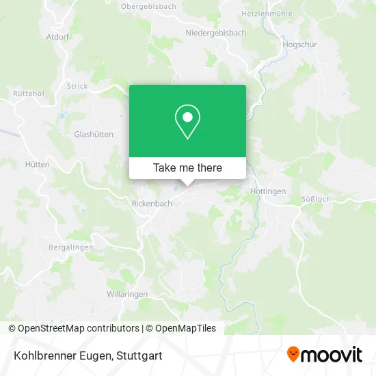 Карта Kohlbrenner Eugen