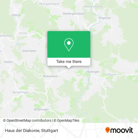 Карта Haus der Diakonie