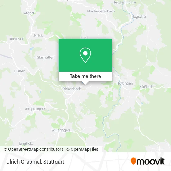 Карта Ulrich Grabmal
