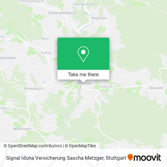 Signal Iduna Versicherung Sascha Metzger map
