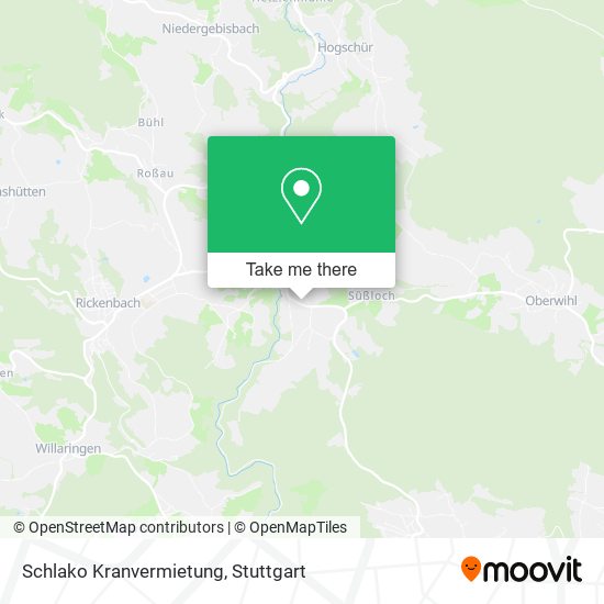 Schlako Kranvermietung map