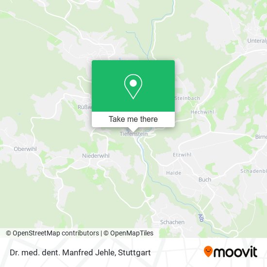 Dr. med. dent. Manfred Jehle map