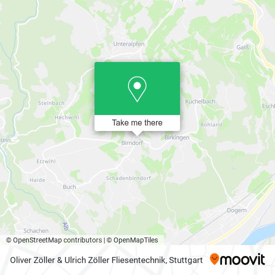 Oliver Zöller & Ulrich Zöller Fliesentechnik map