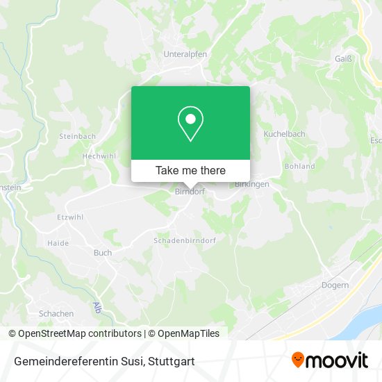 Gemeindereferentin Susi map