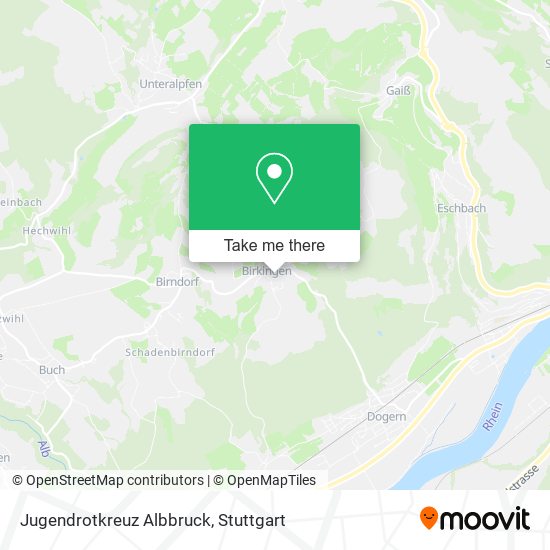 Карта Jugendrotkreuz Albbruck