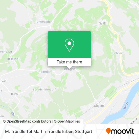 M. Tröndle Tet Martin Tröndle Erben map