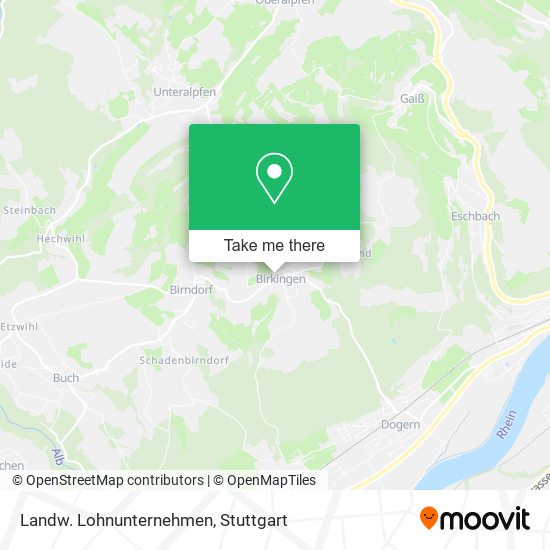 Landw. Lohnunternehmen map