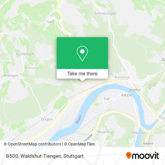 Карта B500, Waldshut-Tiengen