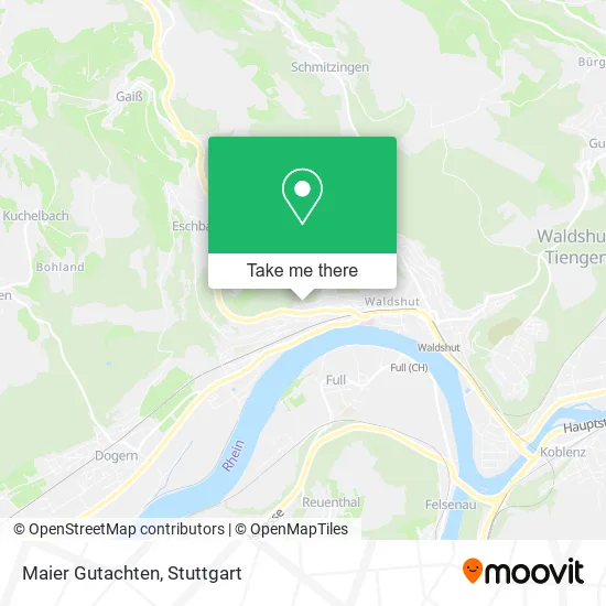 Карта Maier Gutachten