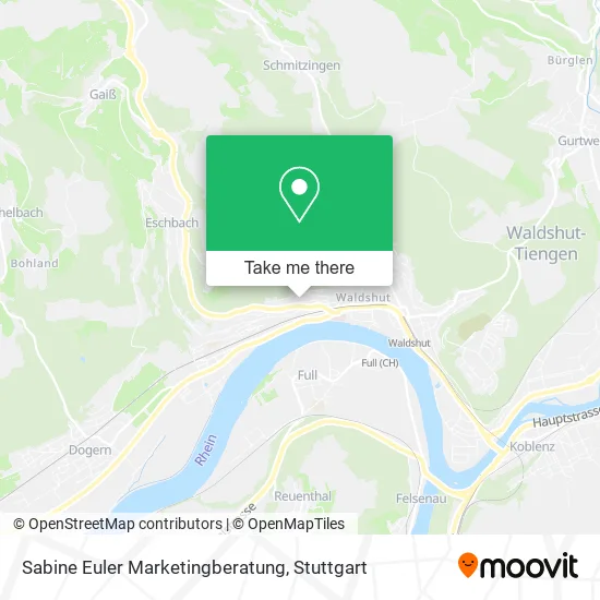 Карта Sabine Euler Marketingberatung