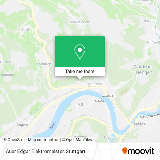 Карта Auer Edgar Elektromeister
