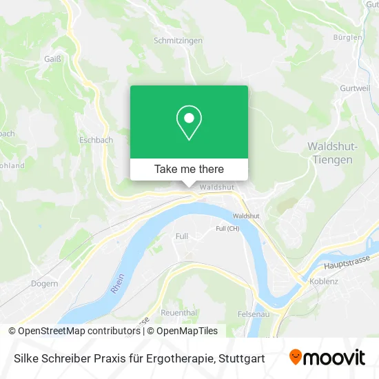 Карта Silke Schreiber Praxis für Ergotherapie