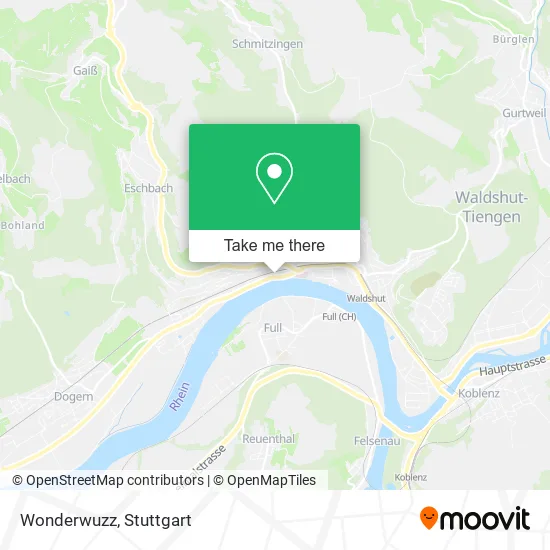 Карта Wonderwuzz