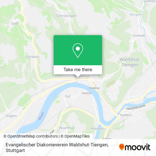 Evangelischer Diakonieverein Waldshut-Tiengen map